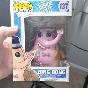 Funko Pop Inside Out Bing Bong Pink Vinyl Figure